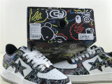 Authentic A Bathing Ape x Nike Air Force 1 Low Black