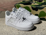 Authentic A Bathing Ape x Nike Air Force 1 Low White