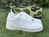 Authentic A Bathing Ape x Nike Air Force 1 Low Wheat/White