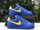 Authentic AMBush x Nike Air Force 1 Low Blue/Yellow