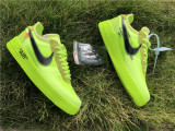 Authentic OFF-WHITE x Nike Air Force 1 Low “Volt”