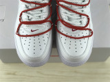 Authentic Nike Air Force 1 Low x Supreme White/Red