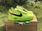 Authentic OFF-WHITE x Nike Air Force 1 Low “Volt”