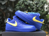 Authentic AMBush x Nike Air Force 1 Low Blue/Yellow