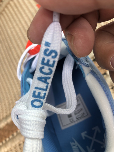 Authentic OFF-WHITE x Nike Air Force 1 Low “Royal Blue”