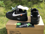 Authentic OFF-WHITE x Nike Air Force 1 Low Black/White
