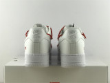 Authentic Nike Air Force 1 Low x Supreme White/Red
