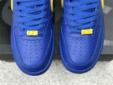 Authentic AMBush x Nike Air Force 1 Low Blue/Yellow