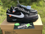 Authentic OFF-WHITE x Nike Air Force 1 Low Black/White