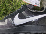Authentic OFF-WHITE x Nike Air Force 1 Low Black/White