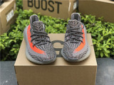 Authentic Yeezy Boost 350 V2 Grey/Orange