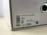 Authentic Nike Air Force 1 Low x Supreme White/Red