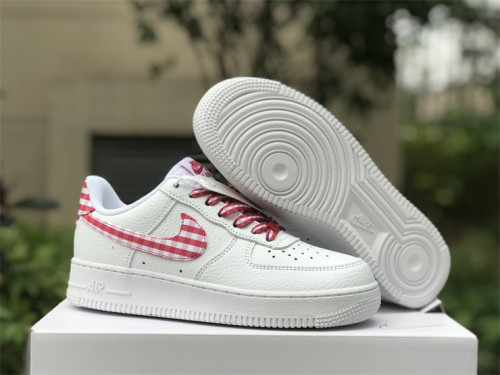 Authentic Nike Air Force 1 Low “Red Gingham”