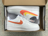 Authentic Nike Air Force 1 '07 White/Orange