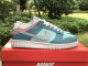 Authentic Nike Dunk Low Blue/Pink