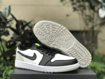 Authentic Air Jordan 1 Low Golf White/Black-Phantom