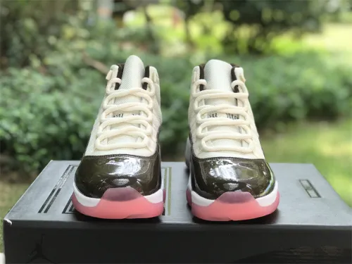 Authentic Air Jordan 11 Beige/Brown/Pink