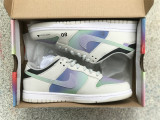 Authentic Nike Dunk Low Purple/Muilti-Color