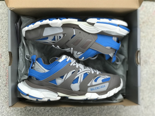 Authentic Balenciaga Track Sneakers 3.0 Grey/Blue