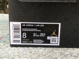 Authentic Air Jordan 1 Low Blue/White