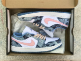 Authentic Air Jordan 1 Low Blue/White