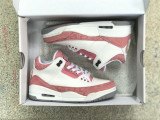Authentic KAWS x Air Jordan 3 White/Pink