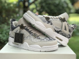Authentic Air Jordan 4 Premium “Snakeskin”
