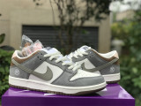 Authentic Yuto Horigome x Nike SB Dunk Low Grey/White