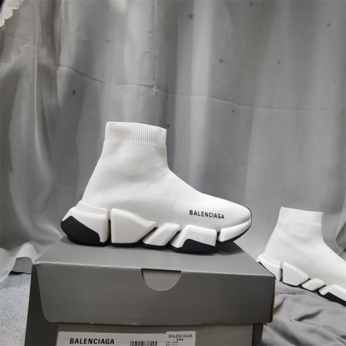 Authentic Balenciaga Speed Sneakers White