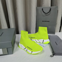 Authentic Balenciaga Speed Sneakers Pine