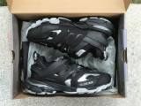 Authentic Balenciaga Track Trainers 3.0 Black/Silver