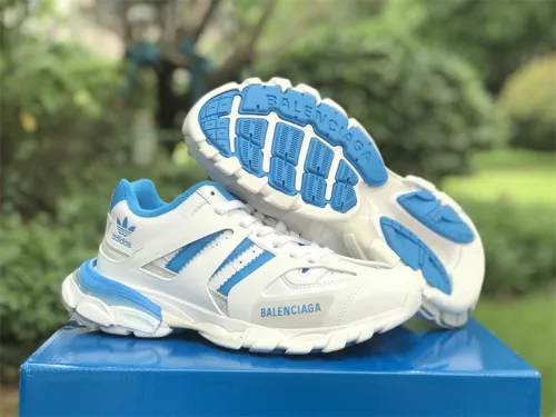 Authentic Balenciaga Track Trainers 3.0 White/Blue