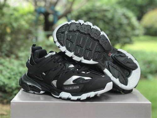 Authentic Balenciaga Track Trainers 3.0 Black/Silver