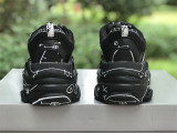 Authentic Balenciaga Triple-S Sneaker White/Black