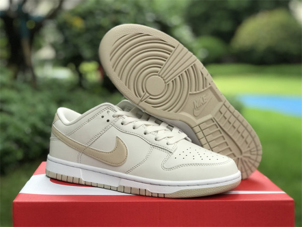Authentic Nike Dunk Low Cream Beige