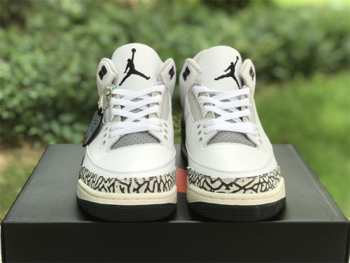 Authentic Air Jordan 3 GS “Hide N’ Sneak” Elephant Ash
