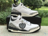 Authentic Air Jordan 3 GS “Hide N’ Sneak” Elephant Ash