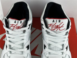 Authentic Nike Air Flight 89  White/Black/Red