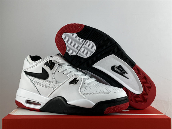 Authentic Nike Air Flight 89  White/Black/Red