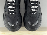 Authentic Balenciaga Triple s Mule Black