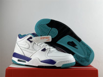 Authentic Nike Air Flight 89  White/Purple/Blue