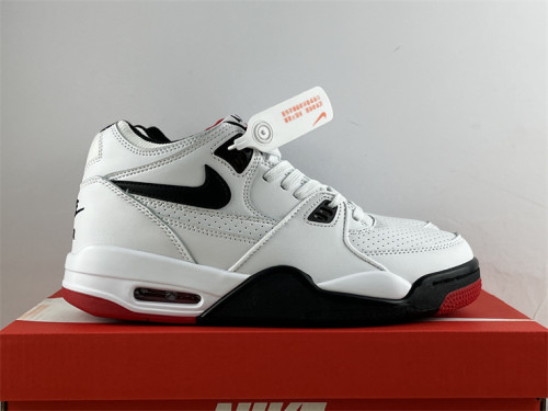 Authentic Nike Air Flight 89  White/Black/Red
