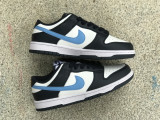 Authentic Nike Dunk Low Navy Blue/White