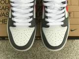 Authentic Nike Dunk Low Grey/Red