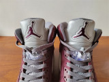Authentic Air Jordan 5 “Burgundy”