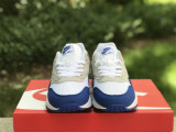 Authentic Nike Air Max 1 White/Game Royal Neutral Grey