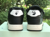 Authentic OFF-WHITE Out Of Office Leather White/Dark Grey
