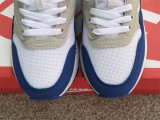 Authentic Nike Air Max 1 White/Game Royal Neutral Grey