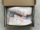 Authentic Air Jordan 1 Low Vintage Grey/White