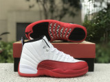 Authentic Air Jordan 12 “Cherry” 2023